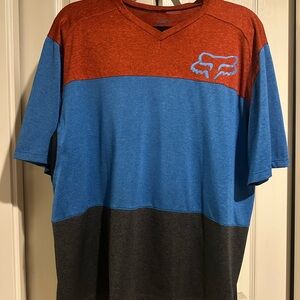 Fox AB INFINITUM AB AETERNO Men's XL Tri-Color V-Neck Tee